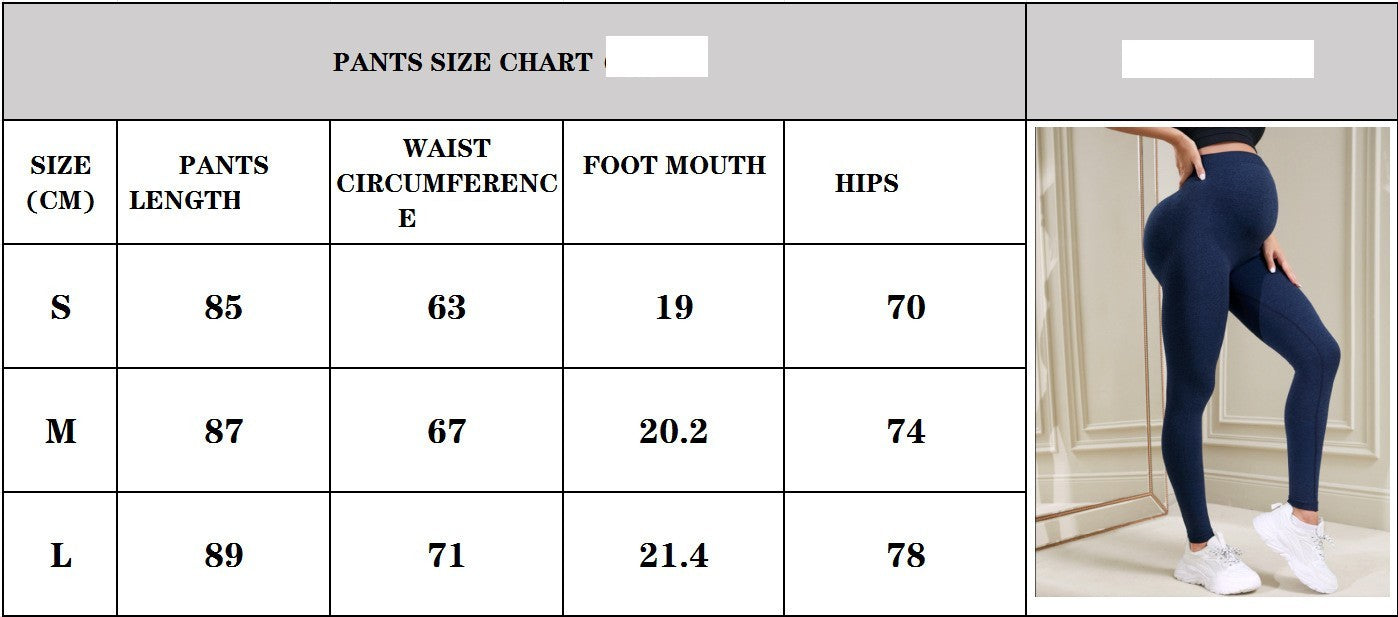 New High Waist Belly Contracting Yoga Pants Women's Sports Quick-dry Hip Raise Maternity Pants