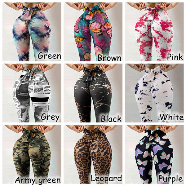 Collection of Leggings with the print and color 